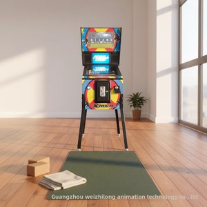 Máquina <span class=keywords><strong>de</strong></span> Pinball Virtual LCD <span class=keywords><strong>de</strong></span> Tres Pantallas Comercial Europea y Americana Modelo Wzl 68801, Máquina Arcade para Comercio Transfronterizo con Monedero Individual - Product Image 6