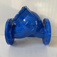 Filtre en forme de Y en fonte ductile pour tuyaux de chauffage par le sol, eau du robinet et eaux usées