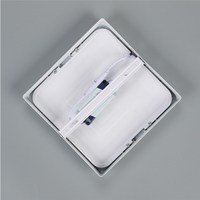 Panneau lumineux LED rond non isolé 6W 12W 18W 24W à montage en surface