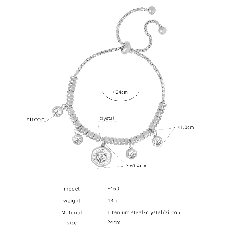 E460 Silver Bracelet