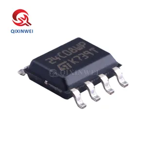 QXW 오리지널 M24C08 IC 칩 EEPROM 24C08WP M24C08-WMN6TP SOIC-8_150mil