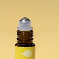 Roll-on d'huile énergisante rafraîchissante avec logo personnalisé 10ml – Coffret roll-on d'huiles essentielles pour le réveil matinal et la stimulation mentale, idéal pour le bien-être au bureau
