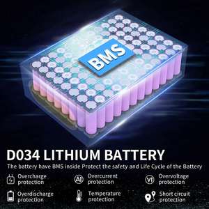 แบตเตอรี่จักรยานไฟฟ้า 3000W ลิเธียมไอออน 3.7V แบบแท่งปริซึม 60V 72V 40Ah 50Ah 100Ah 200Ah - Product Image 3