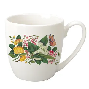 Özel baskılı kupa bardak Logo 11oz baskı boş beyaz porselen promosyon hediye kahve seramik kupalar