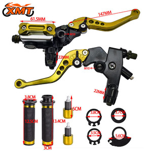 Kit <span class=keywords><strong>de</strong></span> leviers d'embrayage et <span class=keywords><strong>de</strong></span> <span class=keywords><strong>frein</strong></span> pour <span class=keywords><strong>moto</strong></span>, pompe <span class=keywords><strong>de</strong></span> <span class=keywords><strong>frein</strong></span> en alliage d'aluminium avec couvre-<span class=keywords><strong>poignée</strong></span>, kit combiné <span class=keywords><strong>de</strong></span> <span class=keywords><strong>frein</strong></span> à disque <span class=keywords><strong>hydraulique</strong></span> - Product Image 2