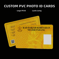 Cartes d'identité magnétiques en PVC personnalisées en gros - Impression photo numérique, pelliculage, identification du personnel, des employés, des étudiants, modèle de marque CLF