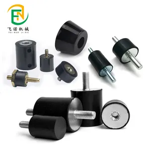 M3 M4 M6 M8 M10 M12 Rubber Studs Shock Absorber Anti-vibration Rubber Mounting