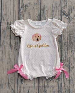 Combinaison à bulles pour bébé fille RTS Life is Golden, 95% coton et élasthanne, décontractée, pour nouveau-né - Product Image 3