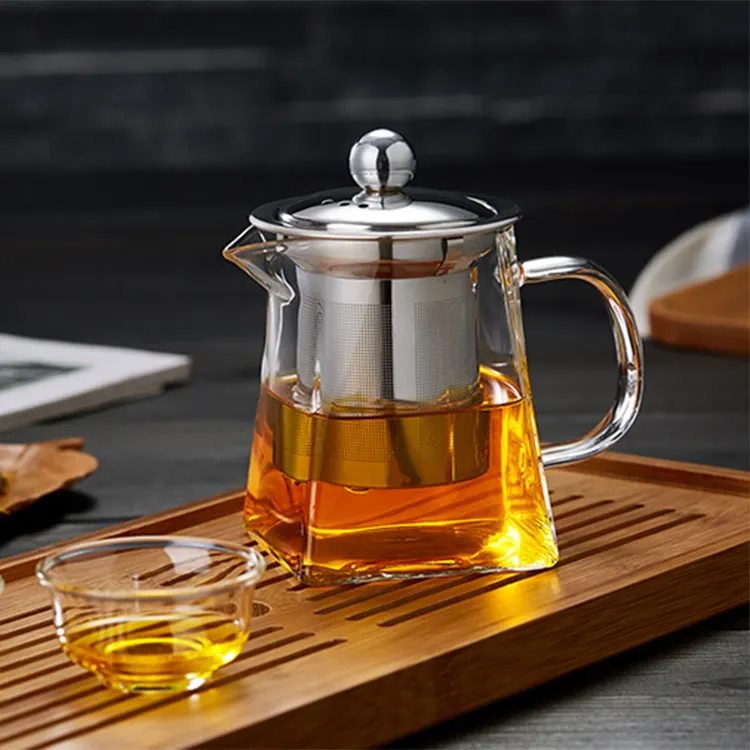 Hot sales glass teapot glass kettle for drinking