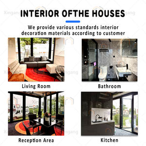 Casas de lujo Tienda prefabricada plegable portátil Modular expandible 20 pies 40 pies Listo para enviar Kit de casa prefabricada en <span class=keywords><strong>alquiler</strong></span> - Product Image 2