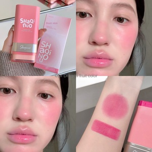 SHAQINUO Vitality <span class=keywords><strong>Blush</strong></span> Stick Effet Légèrement Éclatant Style Coréen Naturel Repulpant Illuminateur Fini Mat Doux - Product Image 2