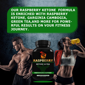 Cápsulas Ultra de Cetona de Frambuesa al por Mayor de Fábrica con Cafeína y Extracto de Té Verde Anhidro para Apoyo al Rendimiento - Cápsulas Dietéticas - Product Image 6
