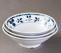 Vente en gros de bols à nouilles en mélamine personnalisés, écologiques, de style oriental, vaisselle pour usage en restaurant, haute qualité