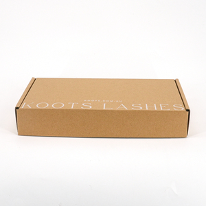 <span class=keywords><strong>Boîte</strong></span> d'emballage cosmétique personnalisée en kraft, <span class=keywords><strong>boîte</strong></span> d'expédition écologique avec logo, <span class=keywords><strong>boîte</strong></span> en carton ondulé pour les produits de soin de la peau et de <span class=keywords><strong>nettoyage</strong></span> - Product Image 3
