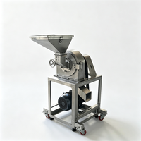 Broyeur à disques en acier inoxydable 304 pour aliments et produits chimiques, moulin à poudre fine