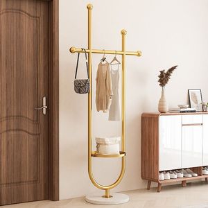 Giá treo túi một thanh đơn giản giá treo áo đứng sàn cho phòng ngủ phòng khách hộ gia đình sử dụng giá lưu trữ dọc - Product Image 5