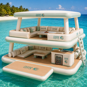 Quai aquatique spacieux qui crée un espace de plaisir pour toute la famille, sûr et fiable pour une utilisation en extérieur. - Product Image 5