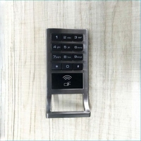 Serrure de casier électronique intelligente à code numérique RFID magnétique en alliage AL-Mg pour tiroir, maison, bureau, mobilier, salle de sport