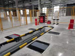 Kamyonlar ve otobüsler için BAUER hassas ve verimli sabit tekerlek hizalama makinesi çok akslı teknoloji inceleme ekipmanı - Product Image 6