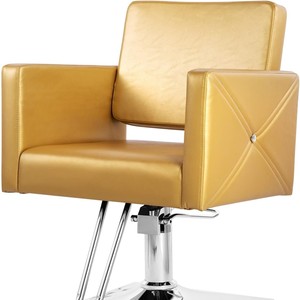 Chaise de coiffure Hongzi jaune, hydraulique, réglable en hauteur, pour salon de beauté, spa, salon de tatouage - Product Image 5