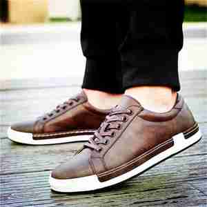 2019 Cheapest Casual Leather <b>Shoes</b> - Product Image 1