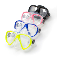 Nouvelle arrivée masque de plongée sous-marine équipement de plongée demi-visage lance pêche et chasse lunettes de plongée à vendre