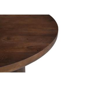 Table basse moderne et mobile en bois de manguier massif, brun, Mobilier design classique de luxe pour salon, prix de gros premium - Product Image 3