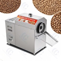 Machine à torréfier les grains de café à gaz Grain Sésame Épice Torréfacteur Feuille de thé Équipement de friture