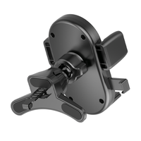 Support de téléphone pour grille d'aération de voiture, durable et flexible, avec rotation à 360 degrés et fixation étanche