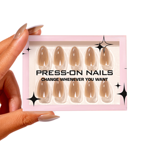 30 <span class=keywords><strong>Uñas</strong></span> Postizas Acrílicas Color Marrón Oscuro, <span class=keywords><strong>Uñas</strong></span> Falsas Lisas para Chicas, <span class=keywords><strong>Uñas</strong></span> de Almendra, Suministros para <span class=keywords><strong>Uñas</strong></span>, <span class=keywords><strong>Uñas</strong></span> Postizas para Chicas - Product Image 5