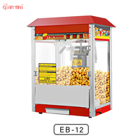 Machine à Popcorn Professionnelle Commerciale Industrielle Gaz ou Électrique à Air Chaud Mini Automatique Sucré Caramel Gourmet sur Roues à Vendre