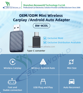 OEM <b>Portable</b> Wireless <b>Carplay</b> Adapter Plug and Play Wired to Wireless Auto Connection Stable Transmission High Compatibility - Product Image 6