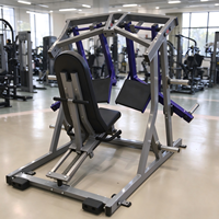 Presse à jambes assise Kpeakfit en acier commercial avec fonctions de sécurité, équipement de musculation pour la musculation