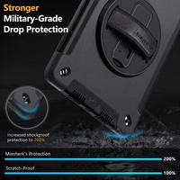 Coque Anti-Chute Miesherk de Luxe en TPU pour iPad 10.2 Pouces, Étui de Protection pour Enfants