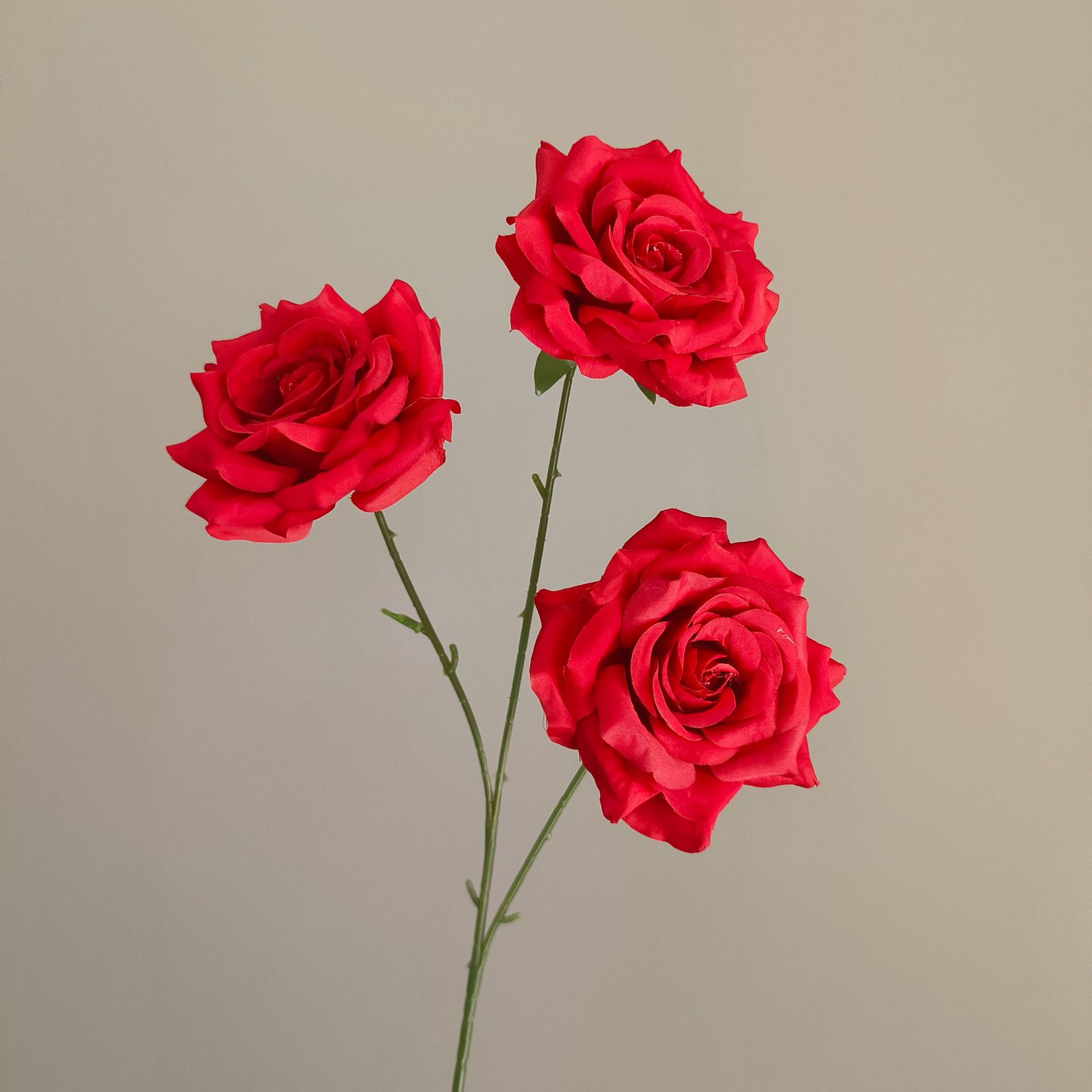 Noyau diamant rose-rouge-66cm