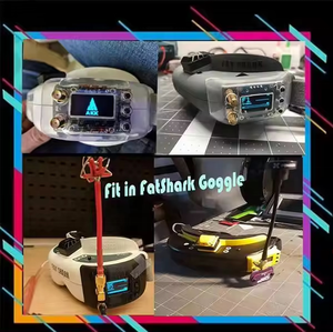 Receptor AKK Diversity RX con Molde Privado, Pantalla OLED, Buzzer de Bajo Consumo Integrado, Dos Módulos, Gafas Fatshark, RC FPV Racing S - Product Image 5