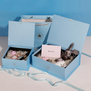 結婚式のジュエリー段ボール箱のためのバッグギフトボックス付きカスタムロゴギフト包装高級ギフトボックス - Product Image 3