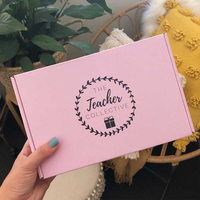Emballage en carton ondulé avec impression de logo personnalisé, boîte d'expédition postale auto-adhésive
