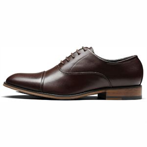 Zapatos Unisex de Cuero Marrón, Transpirables, de Calidad, con un Atractivo Atemporal, para Todas las Temporadas, Elegancia y Durabilidad - Product Image 4