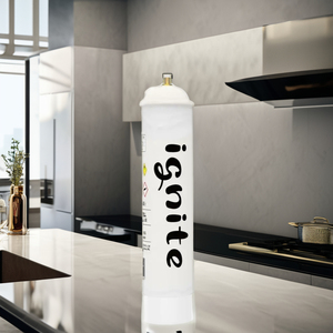 Đốt cháy 1L thép Whipper Xi lanh khí công nghiệp khí cho món tráng miệng công cụ Kem Bộ sạc và Whipped Kem sản xuất - Product Image 6