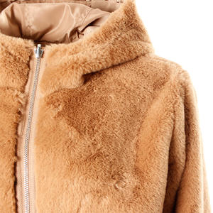 Giacca Cardigan Stile 2023 Nuovo Modello Corto Europeo Sexy Invernale Reversibile in Ecopelliccia per Ragazze Donne Signore Autunno Inverno Primavera 1 Pezzo - Product Image 5