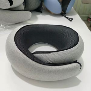 Custom Logo Support for Airplane Adjustable <b>Memory</b> <b>Foam</b> Travel Wrap Pillow Neck - Product Image 2