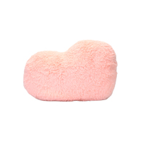 Almohada de Peluche Personalizada con Forma de Corazón Rosa y Logotipo de Empresa, Cojín Suave Relleno, Servicio OEM ODM, Diseño Anime