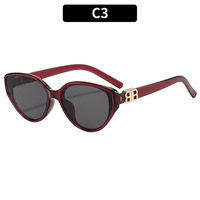 Lunettes de soleil œil de chat rétro européennes et américaines, style coréen, unisexe, tendance, polyvalentes, protection UV400