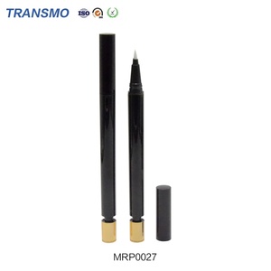 2025 New Arrivals Custom <b>Black</b> Empty Plastic Cylinder Eyeliner Packaging Bottle Logo Printed <b>Eyebrow</b> Pen Tube Cosmetics - Product Image 3