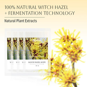Ферментированная маска для лица гамамелиса, минимизирующая контроль над маслом, Успокаивающая чувствительная кожа, натуральная растительная травяная маска, обслуживание ODM - Product Image 2