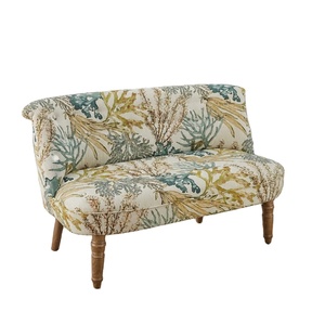 Space Saving Patchwork <strong>Sofa</strong> Two Seater Compact <strong>120cm</strong> Quilted Loveseat Tufted Couch Wholesale - Product Image 6
