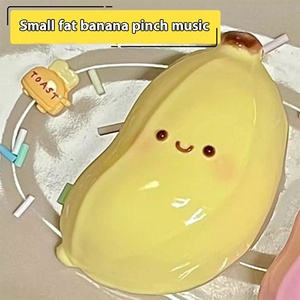 Juguete Antiestrés de Plátano Gordo Creativo y Adorable de Fábrica Jincan, Colgante Decorativo Musical, Pequeño y Divertido - Product Image 4