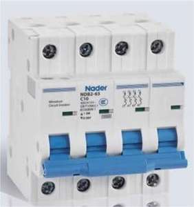 Interruptor Automático Miniatura de Caja Moldeada de la Mejor Calidad, <span class=keywords><strong>Nader</strong></span> NDB2Z-63 1p/2p, Interruptor Automático MCCB MCB - Product Image 6