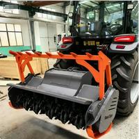 Trituradora Forestal, Chipeadora de Madera, Trituradora Accionada por Tractor para Recuperación de Terrenos, Construcción, Granjas y Bosques